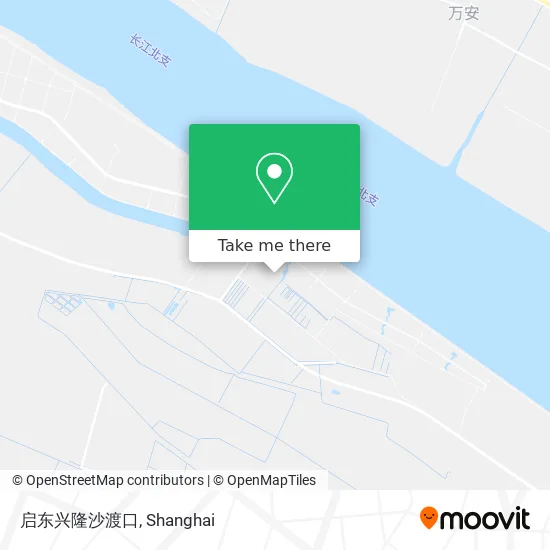 启东兴隆沙渡口 map