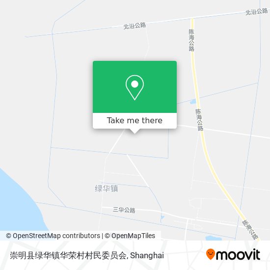 崇明县绿华镇华荣村村民委员会 map