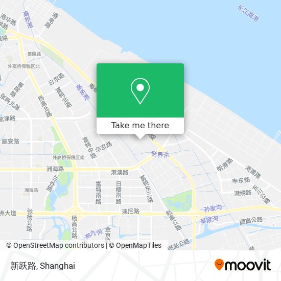 新跃路 map