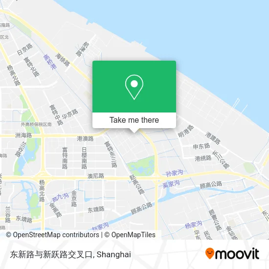 东新路与新跃路交叉口 map