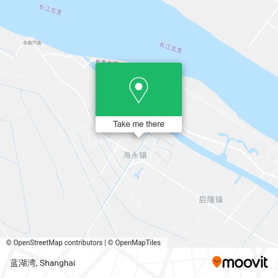 蓝湖湾 map
