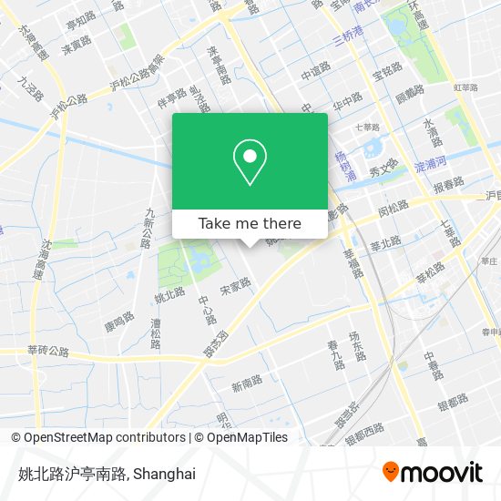 姚北路沪亭南路 map