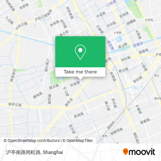 沪亭南路闵松路 map
