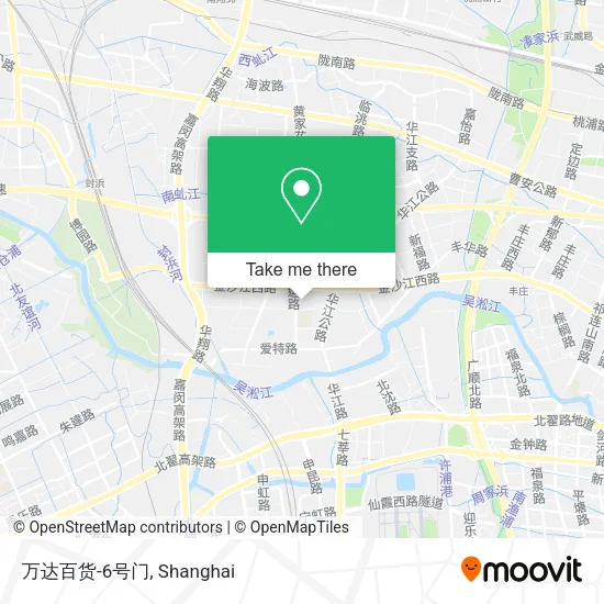 万达百货-6号门 map