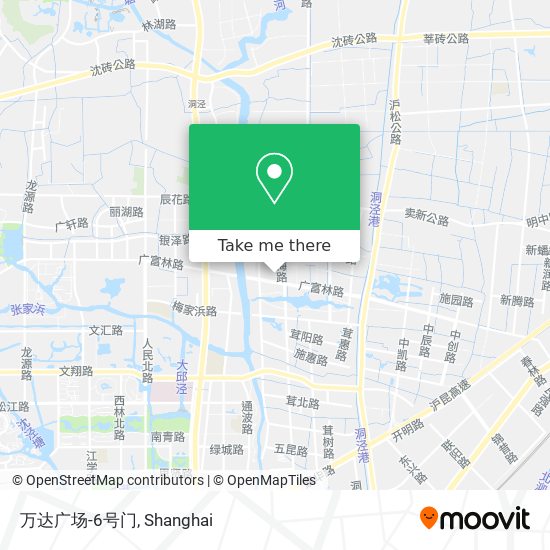 万达广场-6号门 map