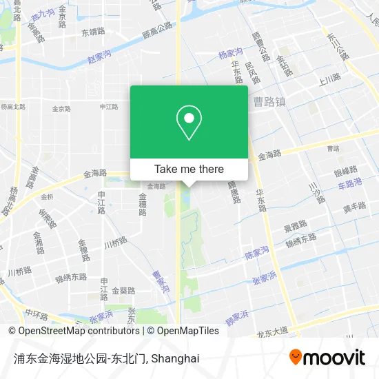 浦东金海湿地公园-东北门 map