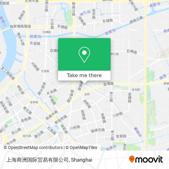 上海商洲国际贸易有限公司 map