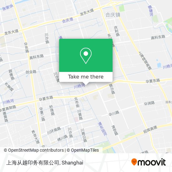 上海从越印务有限公司 map