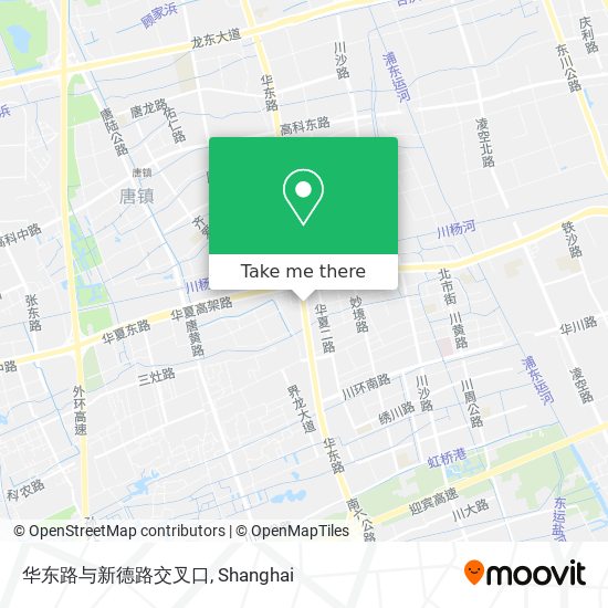 华东路与新德路交叉口 map