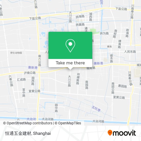 恒通五金建材 map