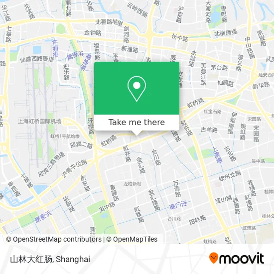 山林大红肠 map
