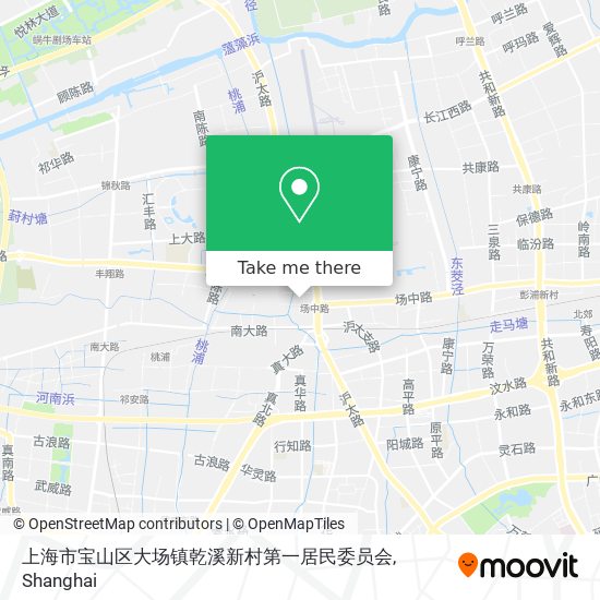 上海市宝山区大场镇乾溪新村第一居民委员会 map