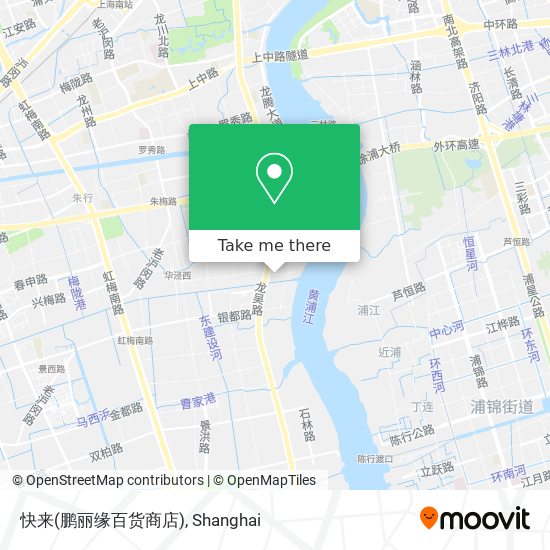 快来(鹏丽缘百货商店) map