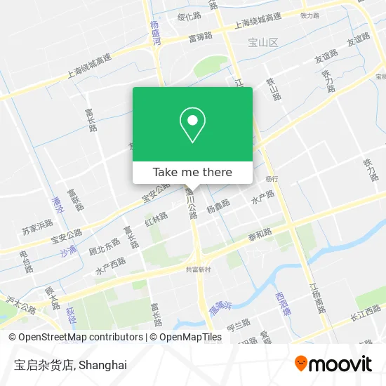 宝启杂货店 map