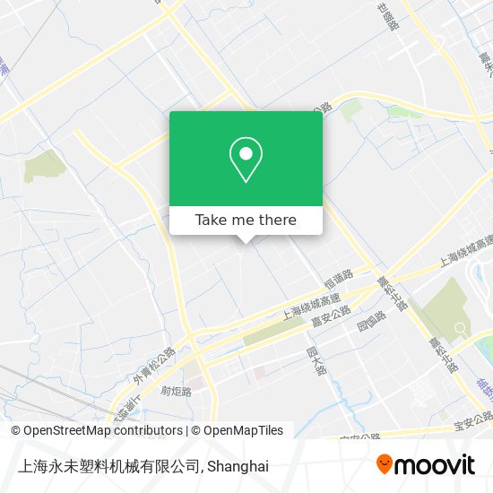 上海永未塑料机械有限公司 map