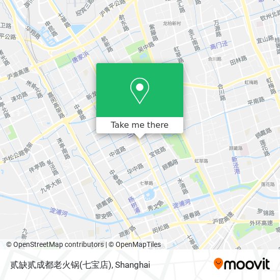 贰缺贰成都老火锅(七宝店) map