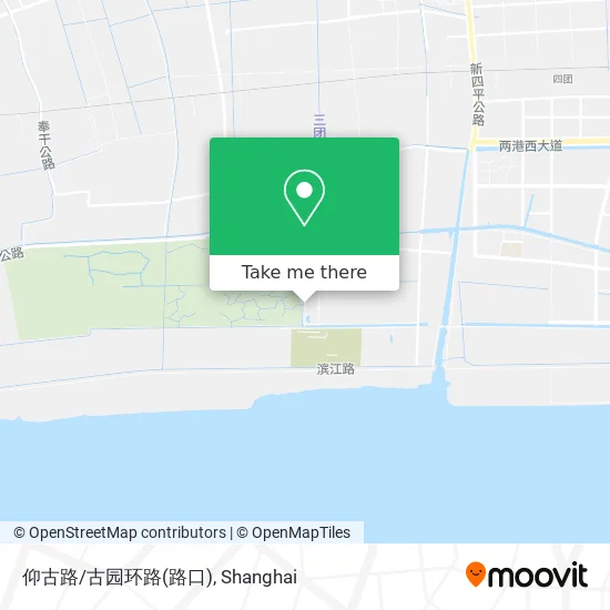 仰古路/古园环路(路口) map