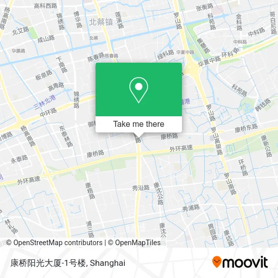 康桥阳光大厦-1号楼 map