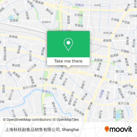 上海秋桂副食品销售有限公司 map