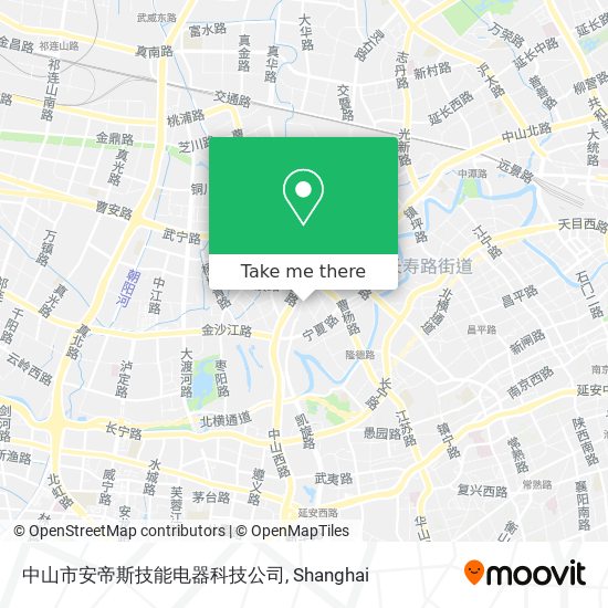 中山市安帝斯技能电器科技公司 map