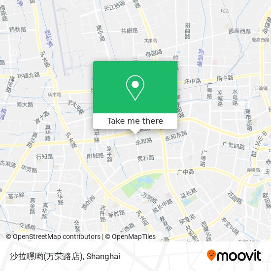 沙拉嘿哟(万荣路店) map