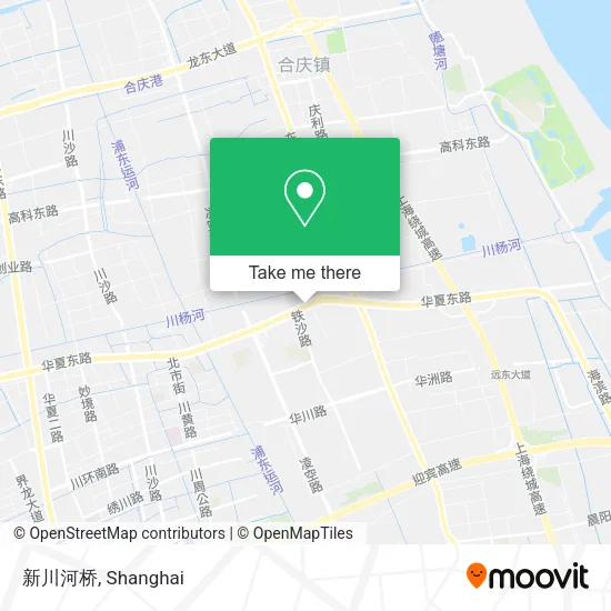 新川河桥 map