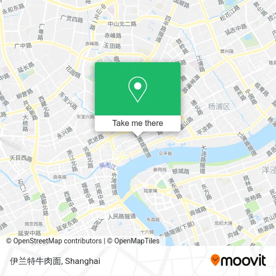 伊兰特牛肉面 map