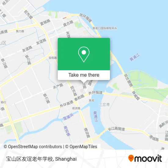 宝山区友谊老年学校 map