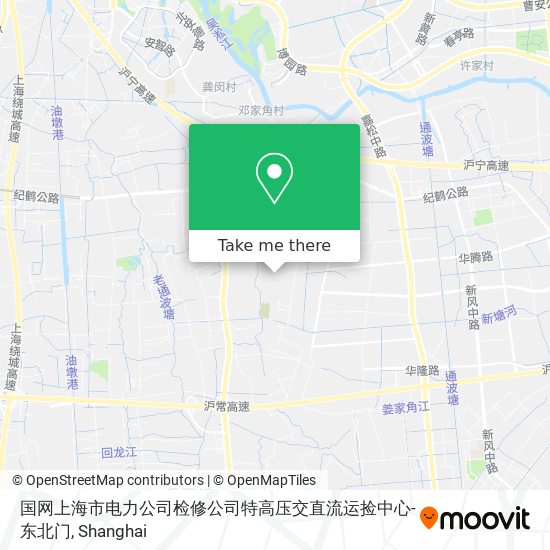 国网上海市电力公司检修公司特高压交直流运捡中心-东北门 map