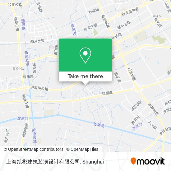 上海凯彬建筑装潢设计有限公司 map
