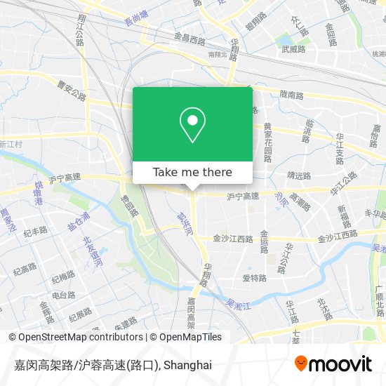 嘉闵高架路/沪蓉高速(路口) map