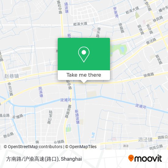 方南路/沪渝高速(路口) map