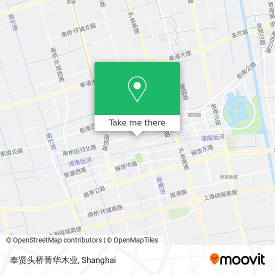 奉贤头桥菁华木业 map