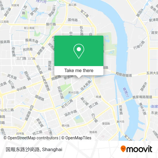 国顺东路沙岗路 map