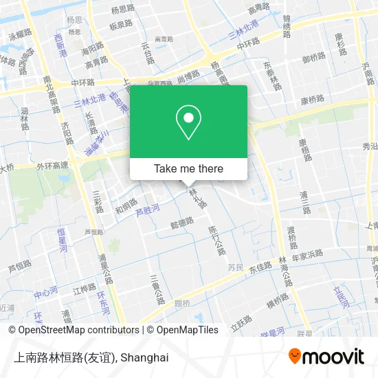 上南路林恒路(友谊) map