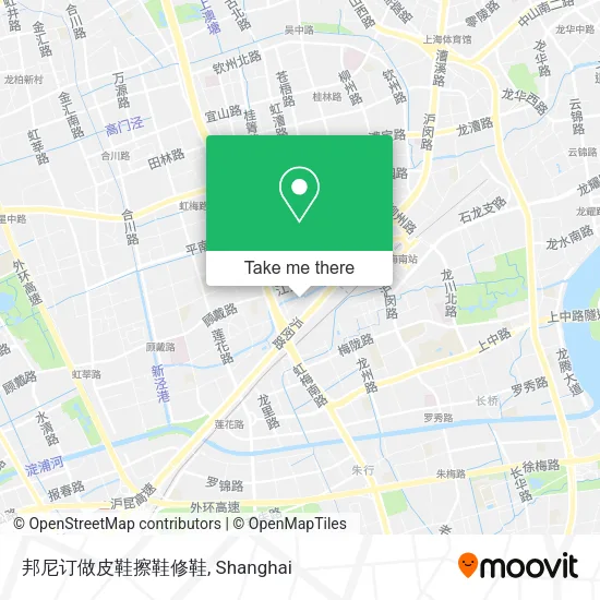 邦尼订做皮鞋擦鞋修鞋 map