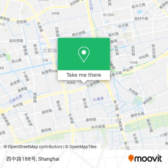 西中路188号 map