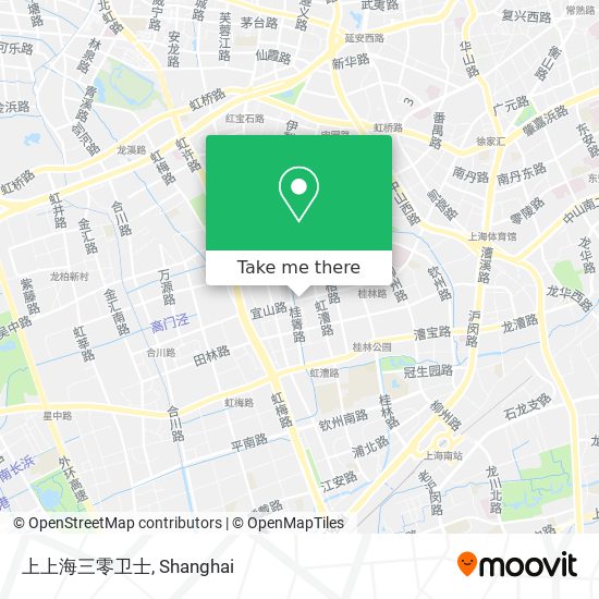 上上海三零卫士 map