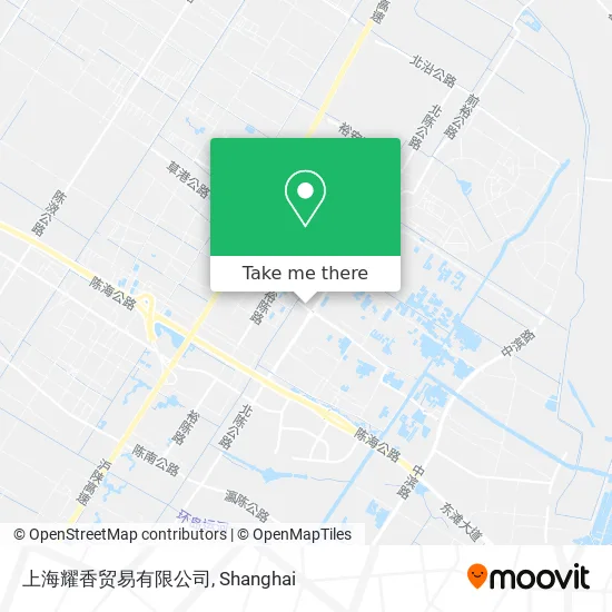 上海耀香贸易有限公司 map