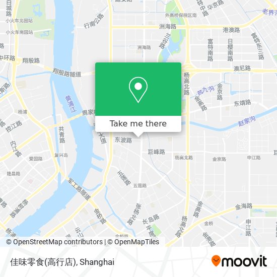 佳味零食(高行店) map