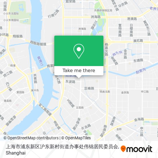 上海市浦东新区沪东新村街道办事处伟锦居民委员会 map