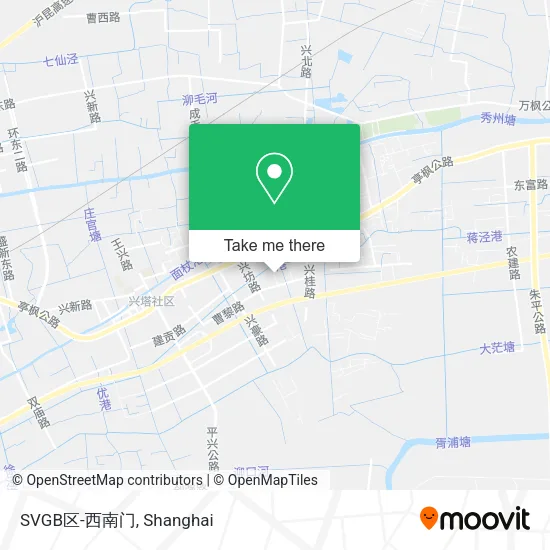SVGB区-西南门 map