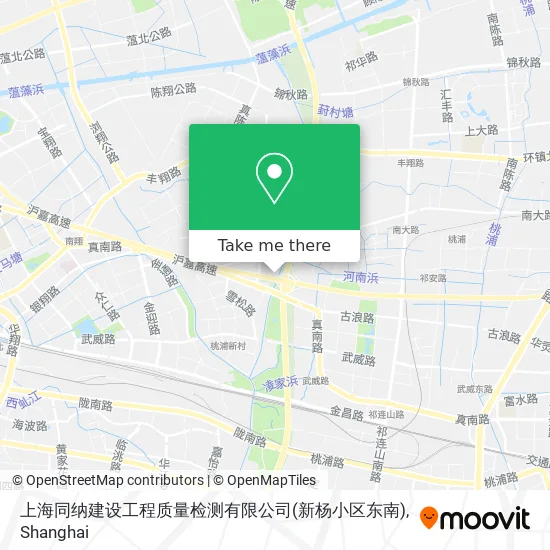 上海同纳建设工程质量检测有限公司(新杨小区东南) map