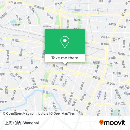 上海柏纳 map