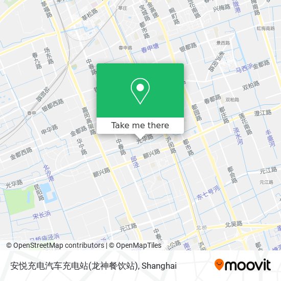 安悦充电汽车充电站(龙神餐饮站) map
