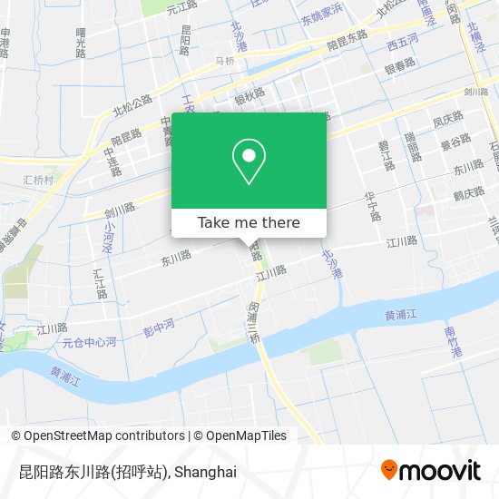 昆阳路东川路(招呼站) map