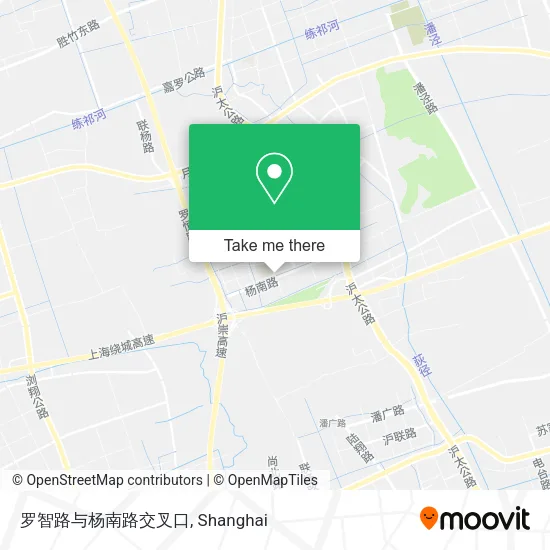 罗智路与杨南路交叉口 map