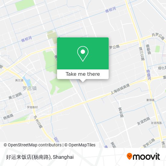 好运来饭店(杨南路) map