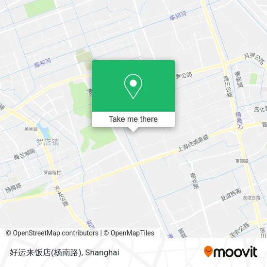 好运来饭店(杨南路) map