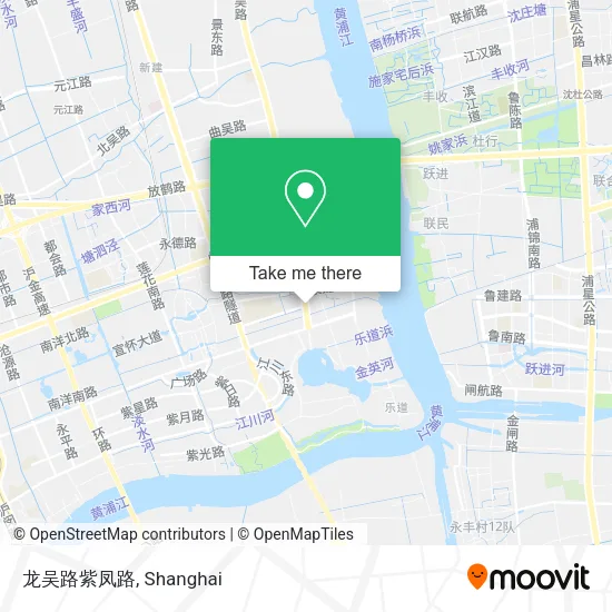龙吴路紫凤路 map